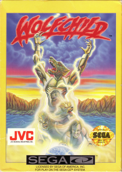 Wolfchild (USA) Sega CD Game Cover